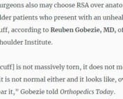 Orthopedis Today quote from Dr. Gobezie